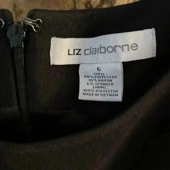 Black Liz Claiborne dress - Picture 3 of 3